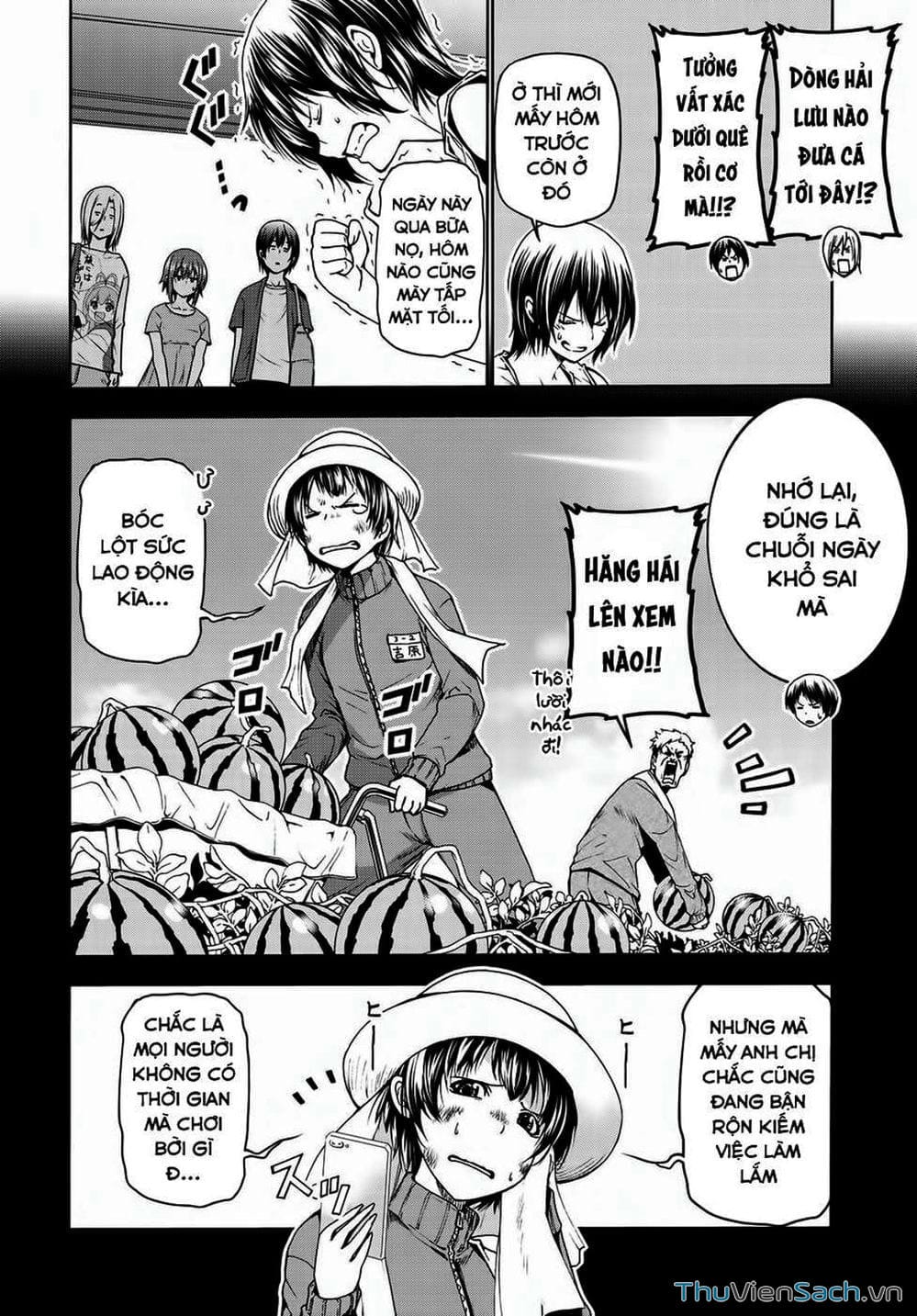 Truyện Tranh Cô Gái Thích Lặn - Grand Blue trang 3