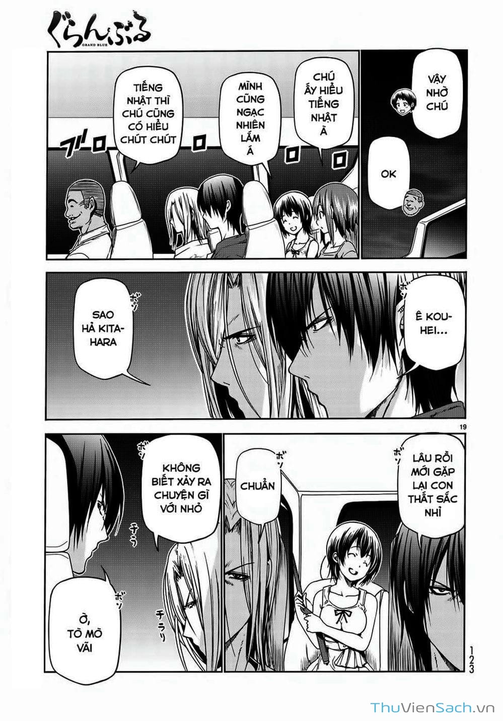 Truyện Tranh Cô Gái Thích Lặn - Grand Blue trang 3