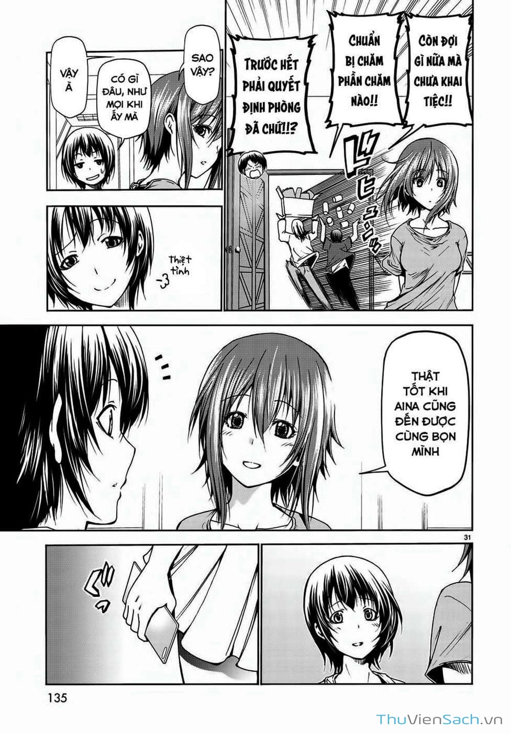 Truyện Tranh Cô Gái Thích Lặn - Grand Blue trang 3