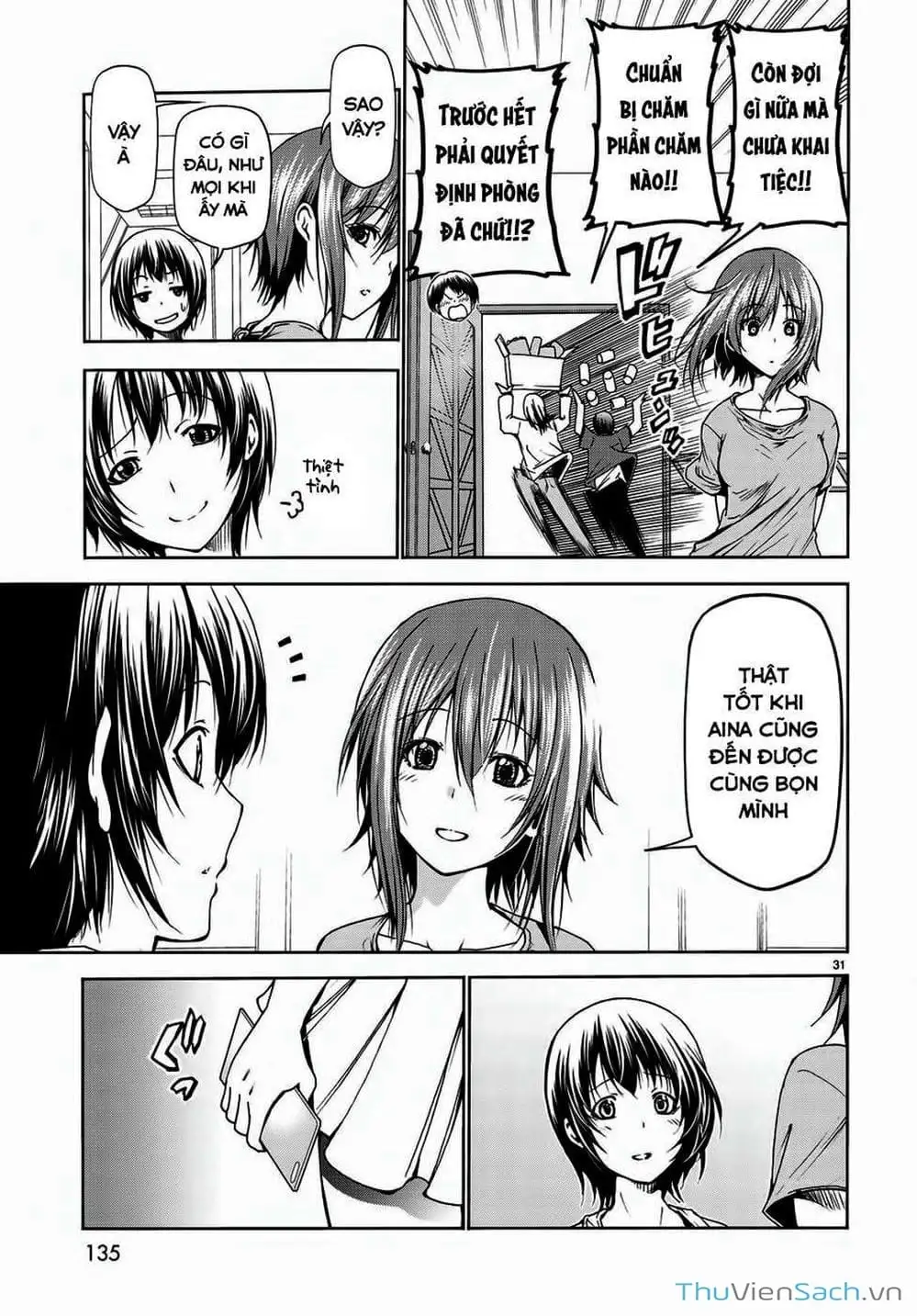 Truyện Tranh Cô Gái Thích Lặn - Grand Blue trang 3