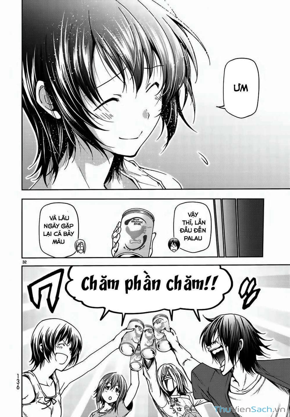 Truyện Tranh Cô Gái Thích Lặn - Grand Blue trang 3