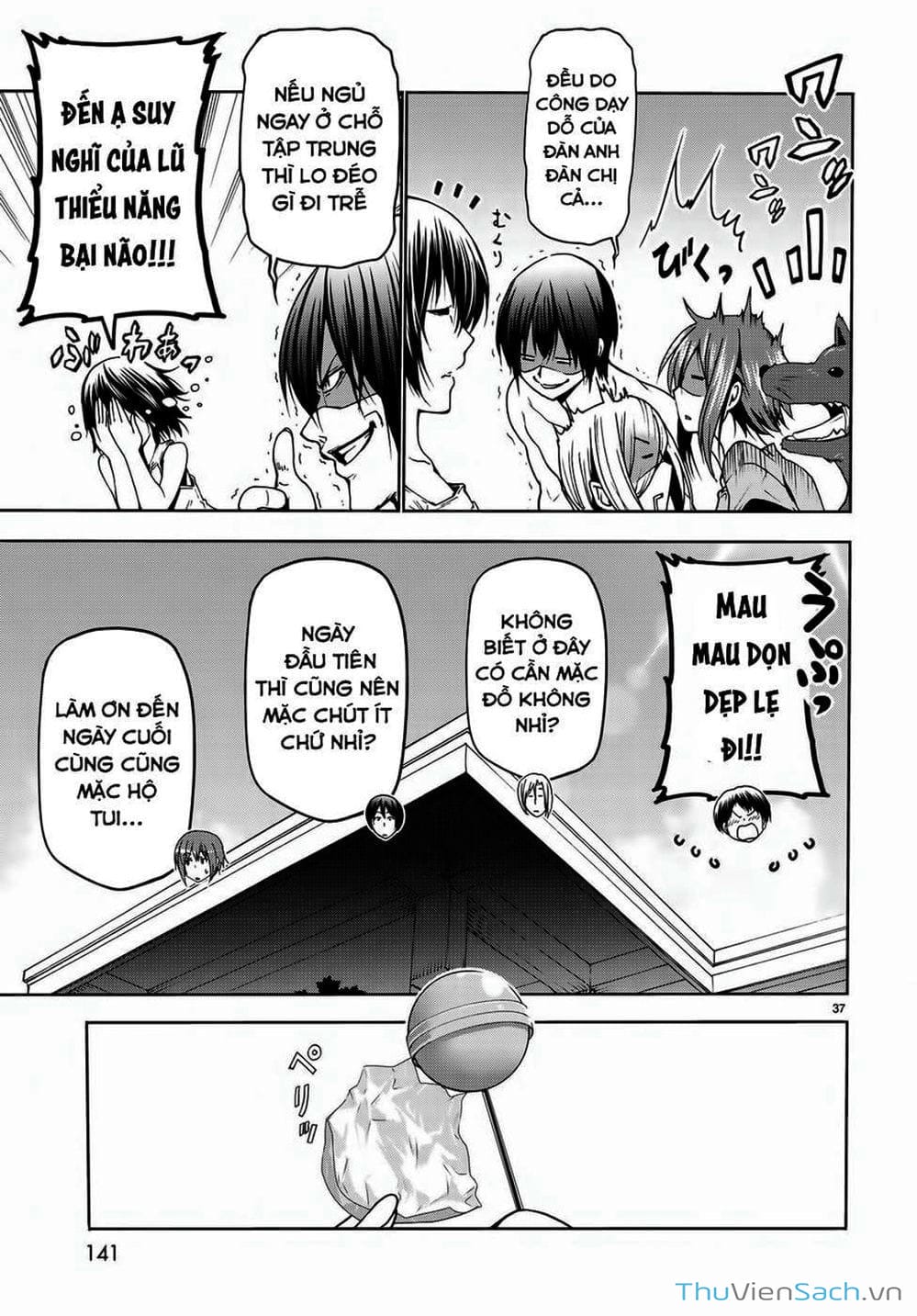 Truyện Tranh Cô Gái Thích Lặn - Grand Blue trang 3