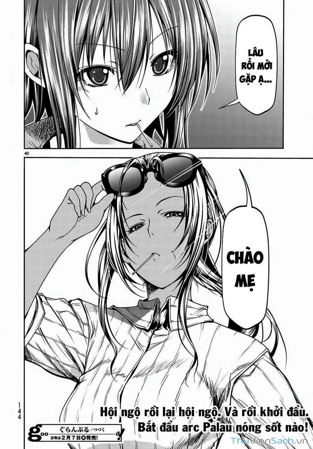 Truyện Tranh Cô Gái Thích Lặn - Grand Blue trang 3