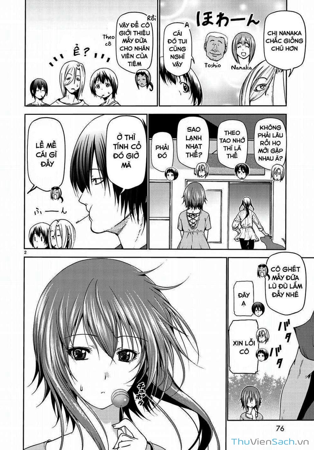 Truyện Tranh Cô Gái Thích Lặn - Grand Blue trang 3