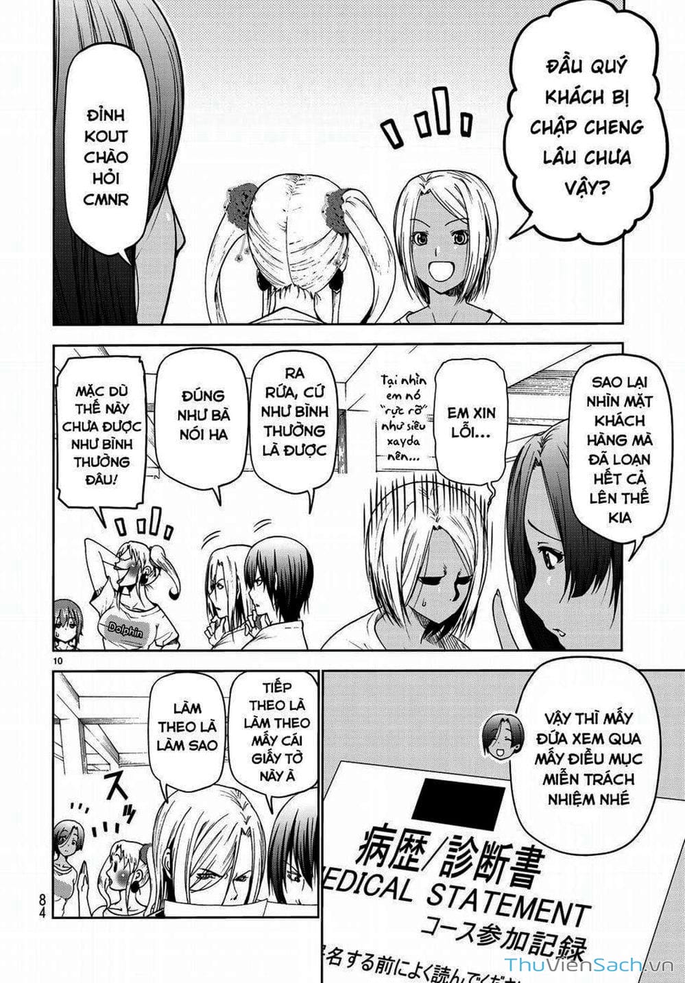 Truyện Tranh Cô Gái Thích Lặn - Grand Blue trang 3