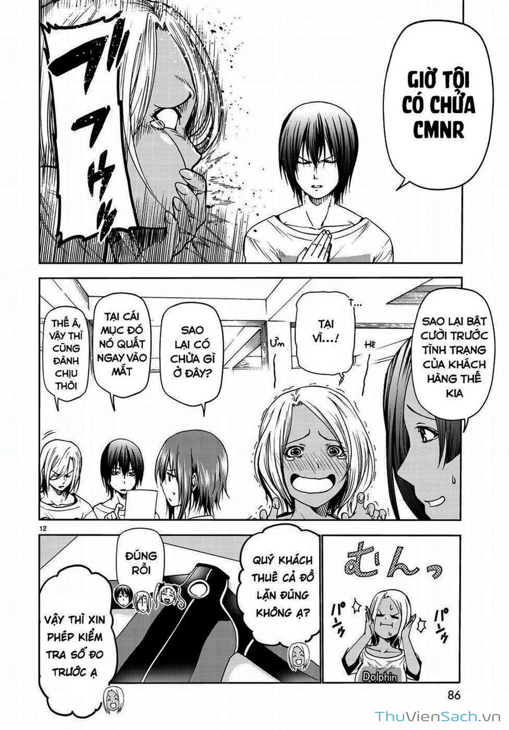 Truyện Tranh Cô Gái Thích Lặn - Grand Blue trang 3