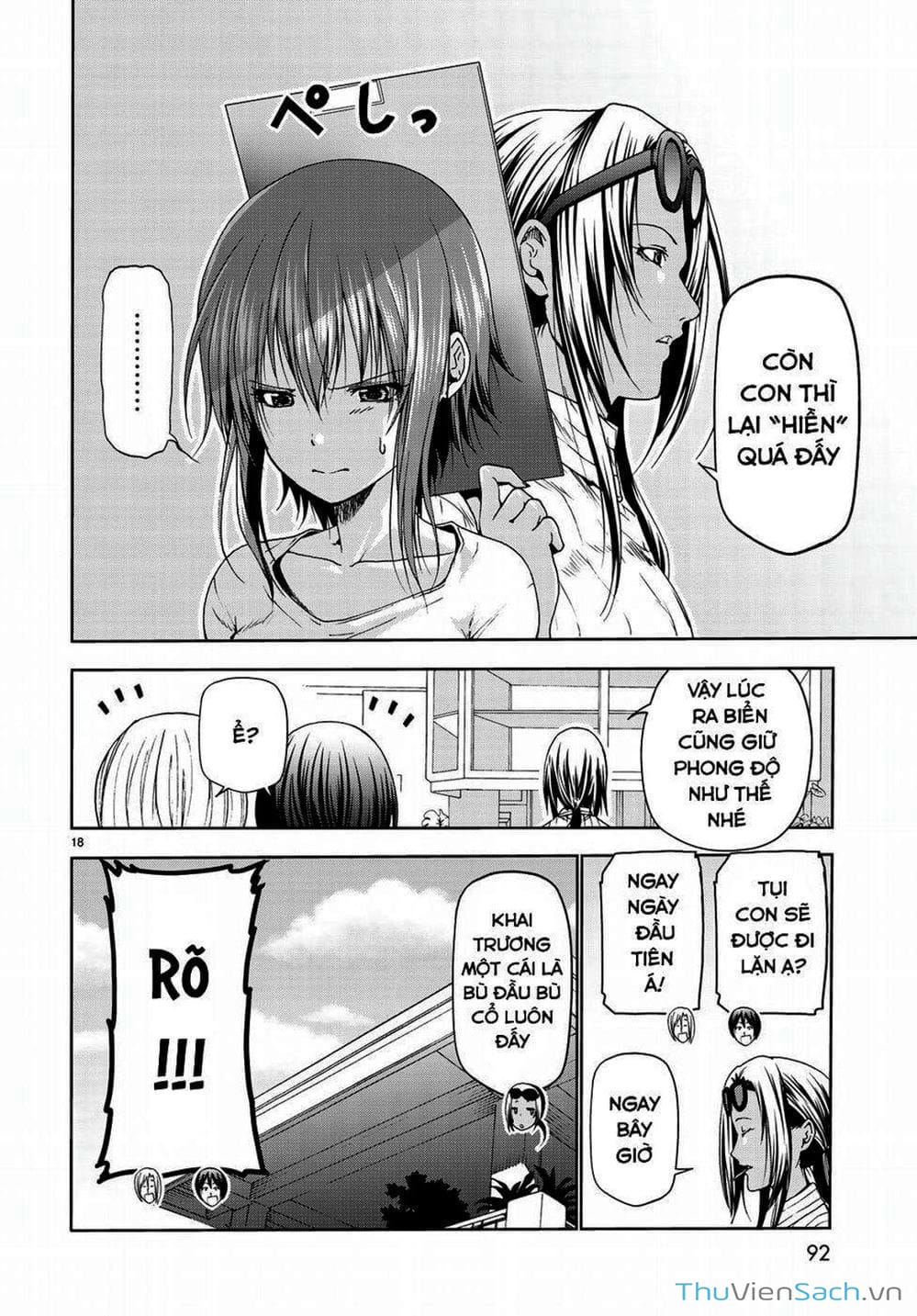 Truyện Tranh Cô Gái Thích Lặn - Grand Blue trang 3