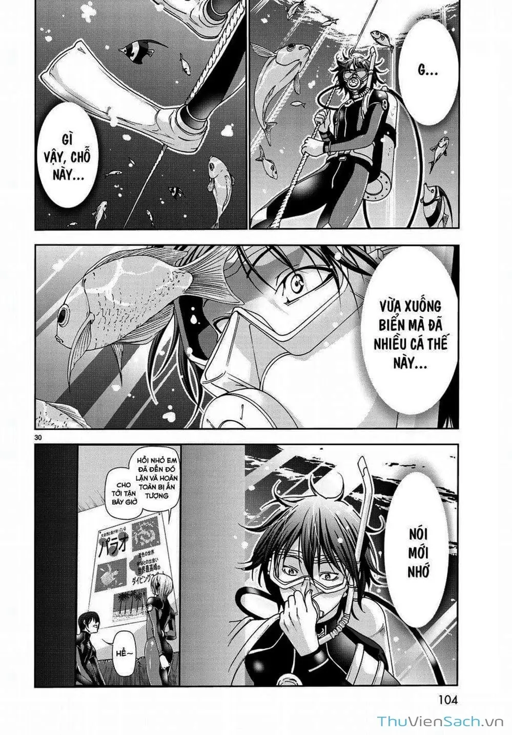Truyện Tranh Cô Gái Thích Lặn - Grand Blue trang 3