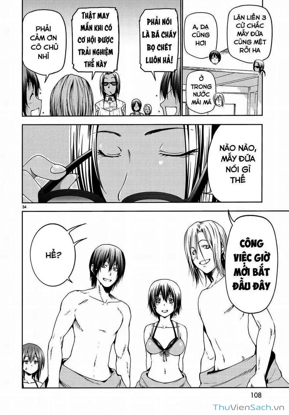 Truyện Tranh Cô Gái Thích Lặn - Grand Blue trang 3