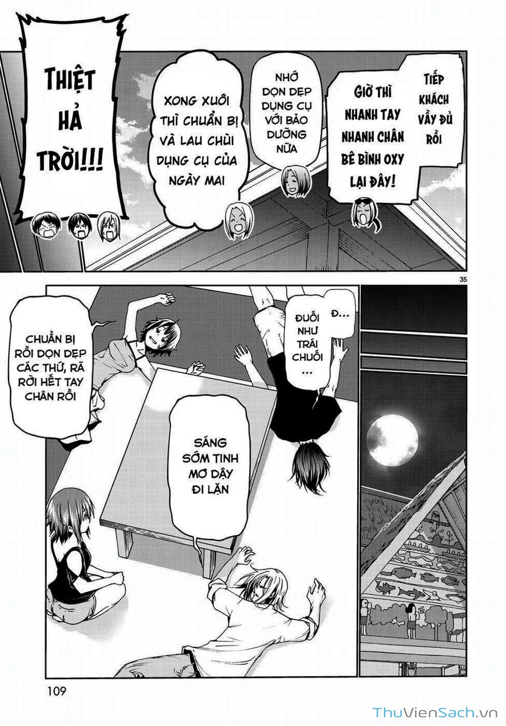 Truyện Tranh Cô Gái Thích Lặn - Grand Blue trang 3