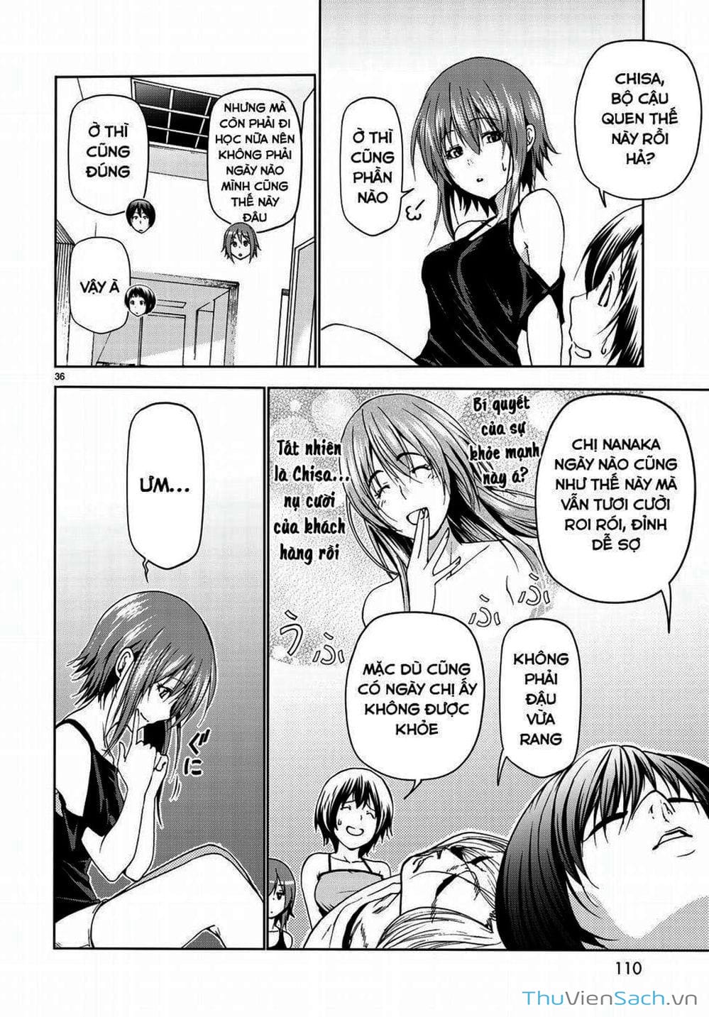 Truyện Tranh Cô Gái Thích Lặn - Grand Blue trang 3