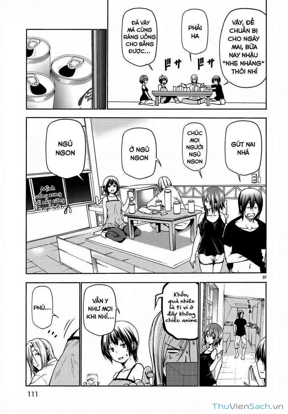 Truyện Tranh Cô Gái Thích Lặn - Grand Blue trang 3