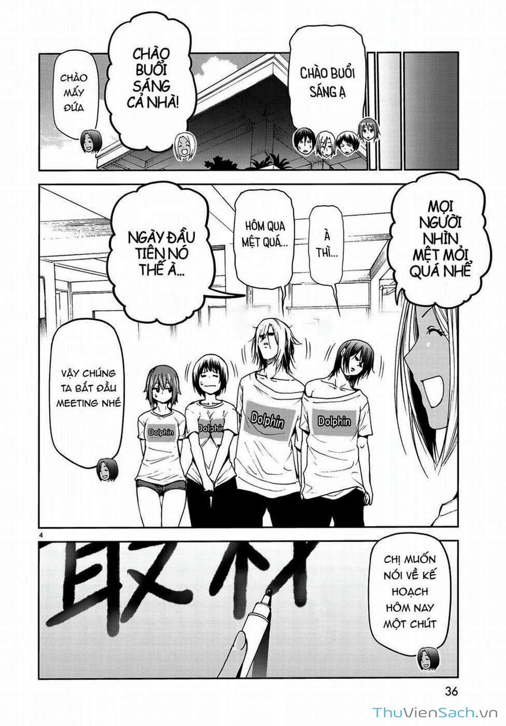 Truyện Tranh Cô Gái Thích Lặn - Grand Blue trang 3