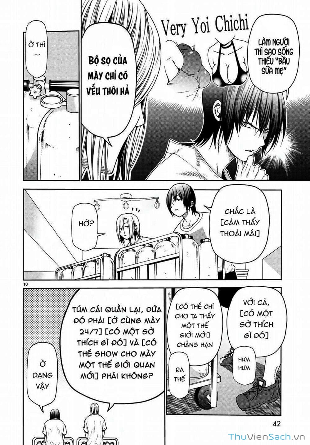 Truyện Tranh Cô Gái Thích Lặn - Grand Blue trang 3