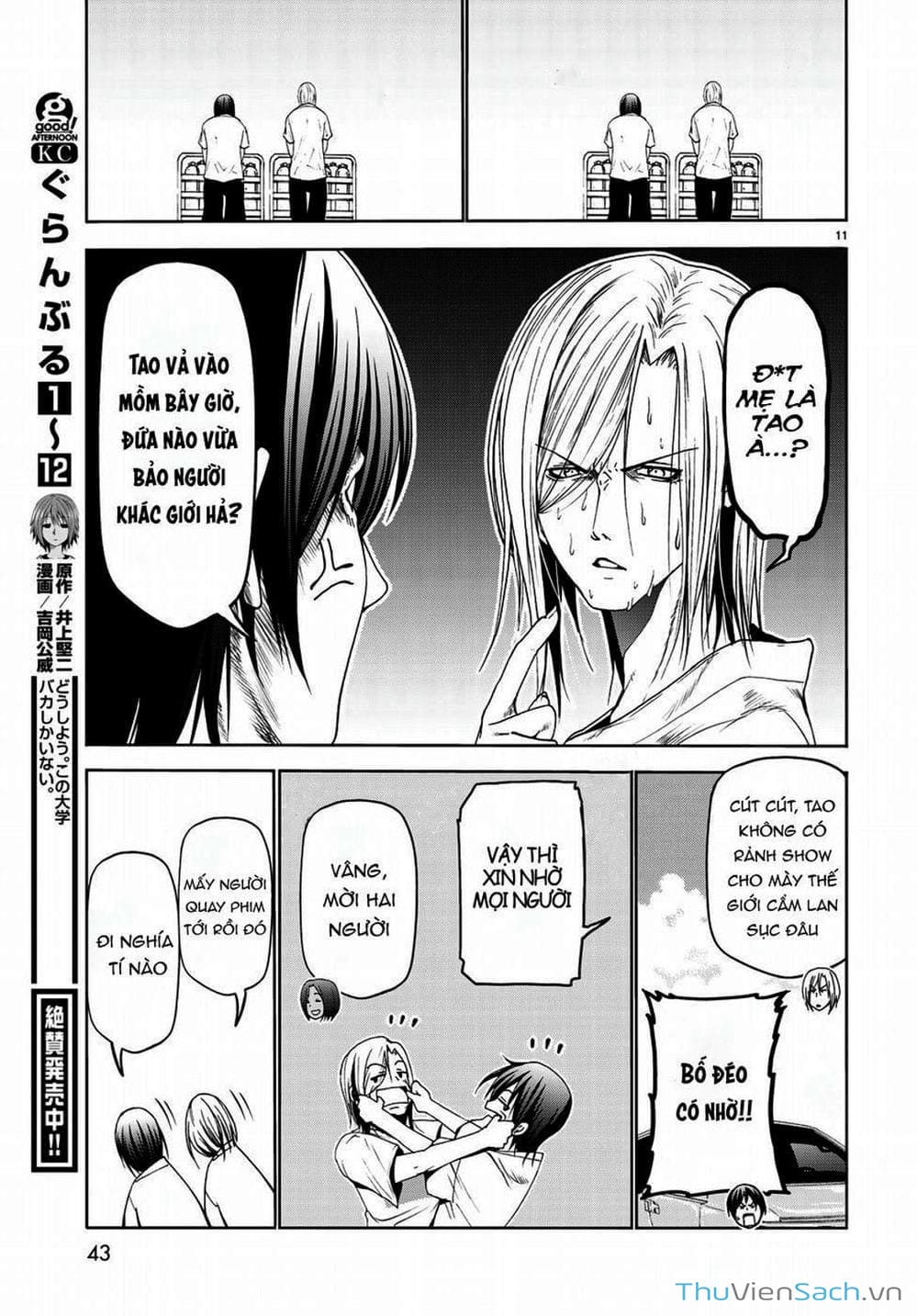 Truyện Tranh Cô Gái Thích Lặn - Grand Blue trang 3