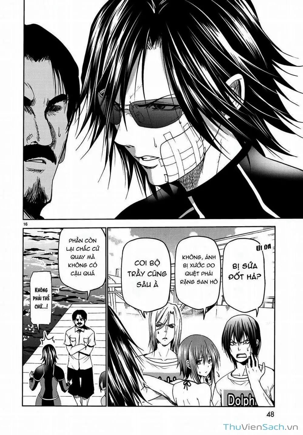 Truyện Tranh Cô Gái Thích Lặn - Grand Blue trang 3