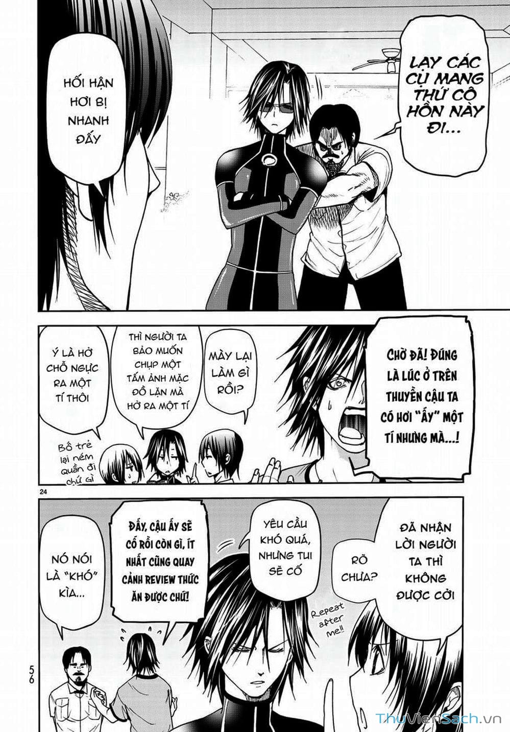 Truyện Tranh Cô Gái Thích Lặn - Grand Blue trang 3