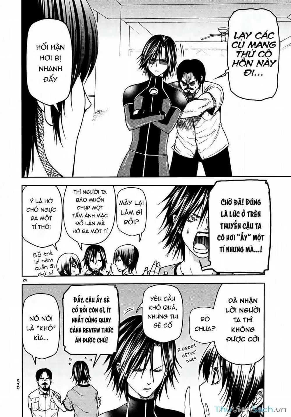 Truyện Tranh Cô Gái Thích Lặn - Grand Blue trang 3