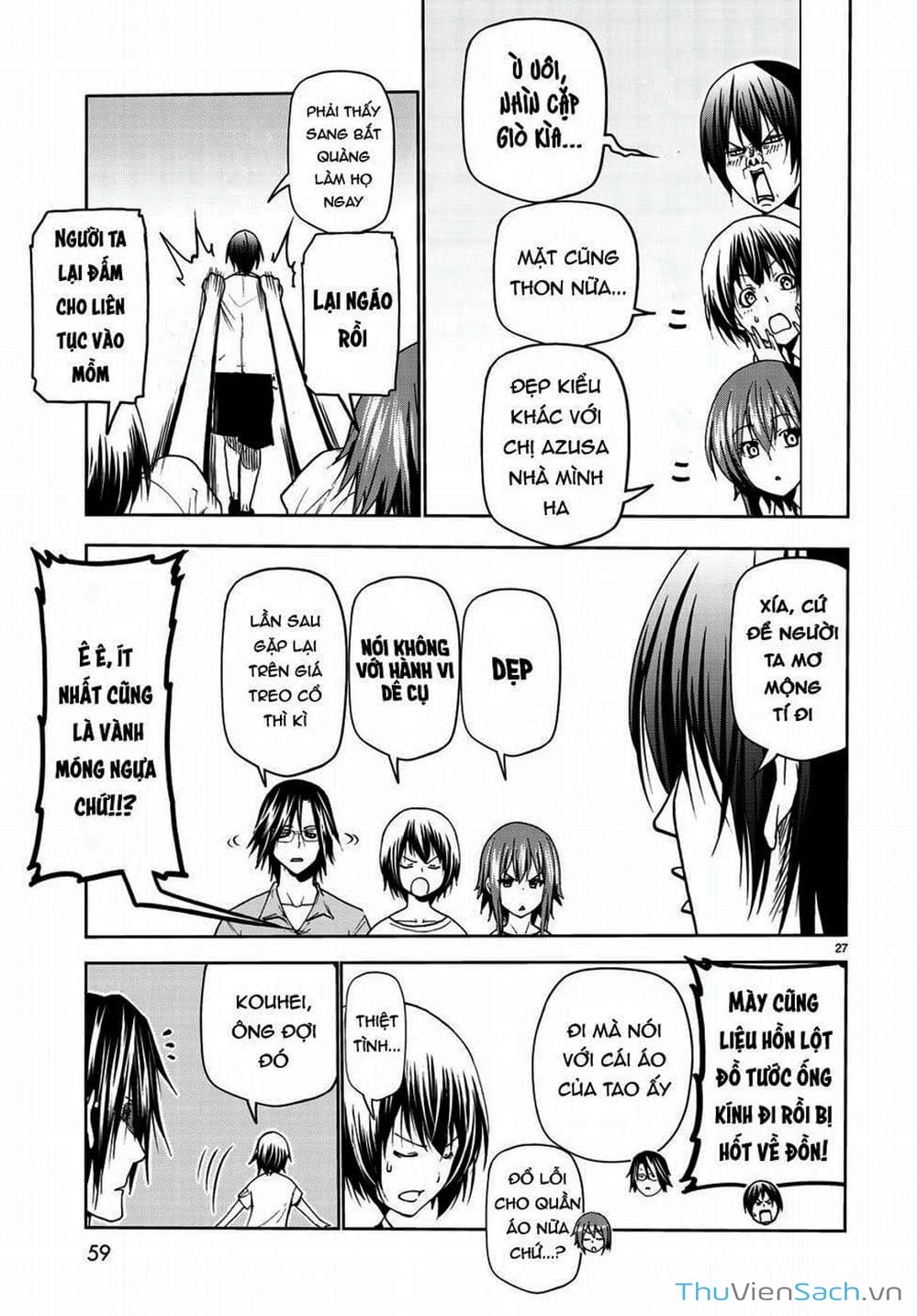 Truyện Tranh Cô Gái Thích Lặn - Grand Blue trang 3