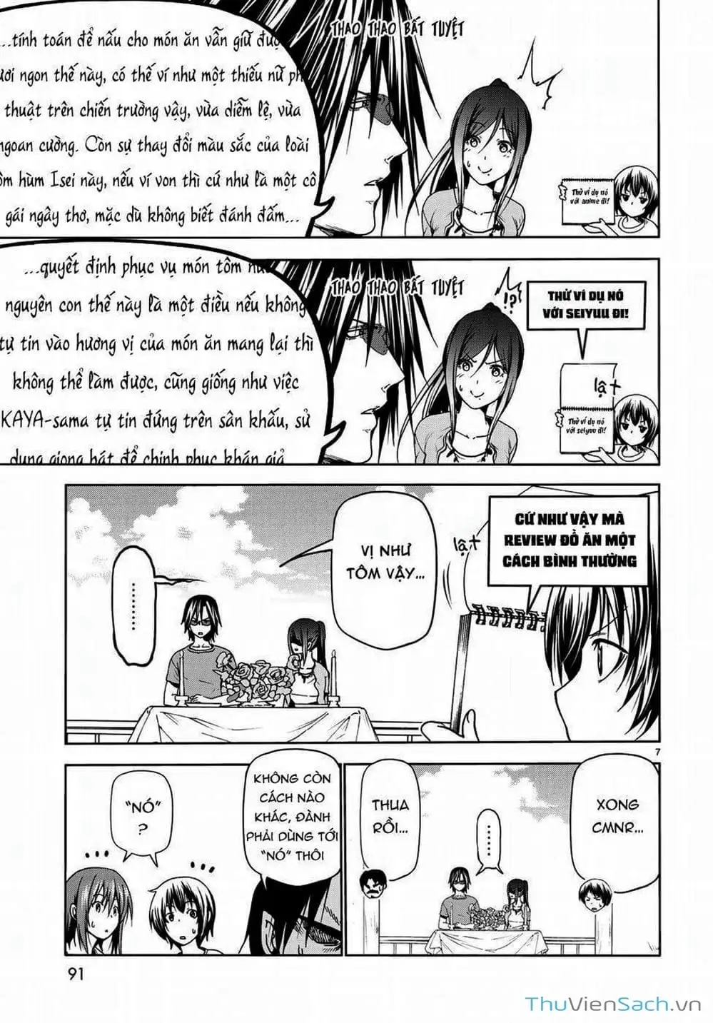 Truyện Tranh Cô Gái Thích Lặn - Grand Blue trang 3