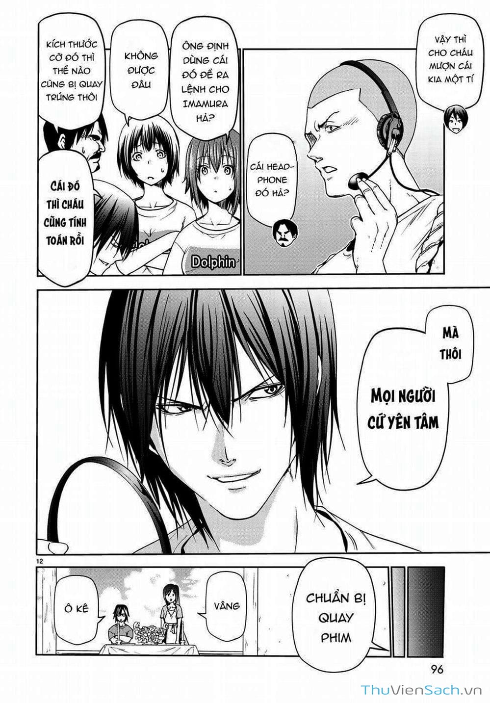 Truyện Tranh Cô Gái Thích Lặn - Grand Blue trang 3