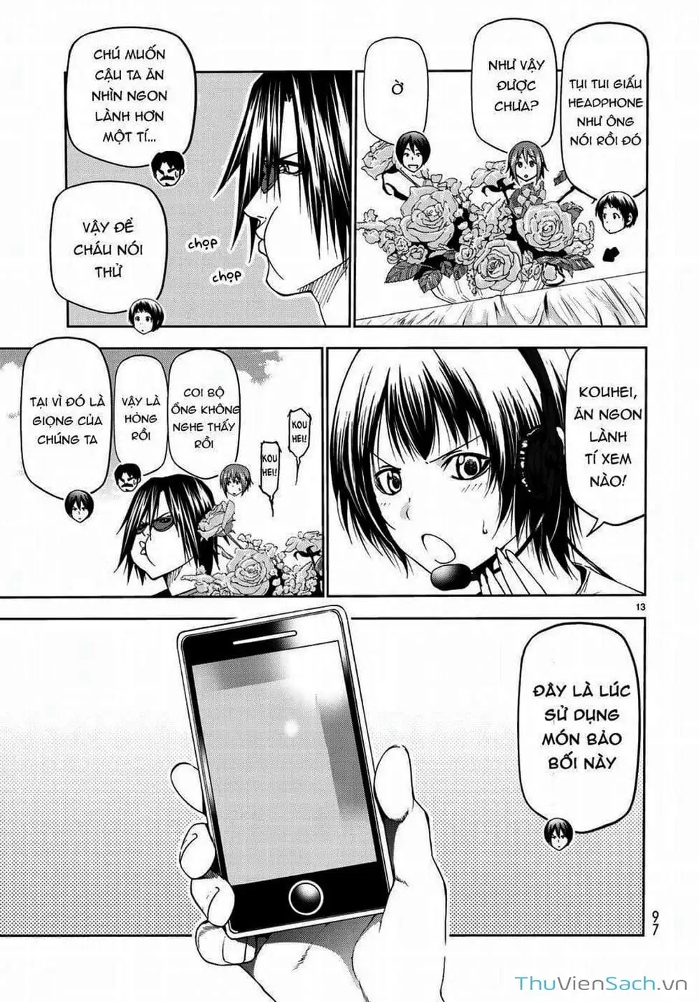 Truyện Tranh Cô Gái Thích Lặn - Grand Blue trang 3