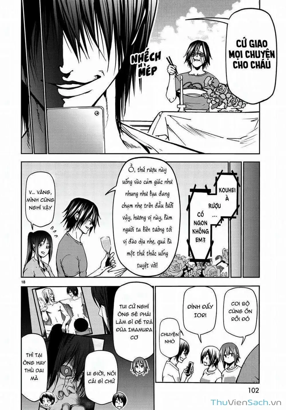 Truyện Tranh Cô Gái Thích Lặn - Grand Blue trang 3