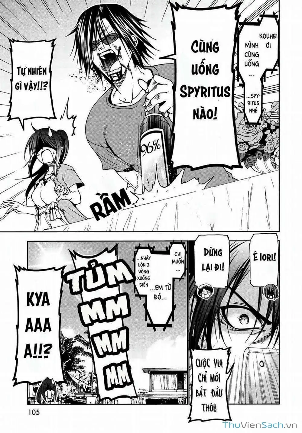 Truyện Tranh Cô Gái Thích Lặn - Grand Blue trang 3