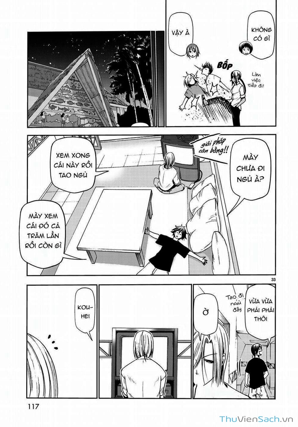 Truyện Tranh Cô Gái Thích Lặn - Grand Blue trang 3