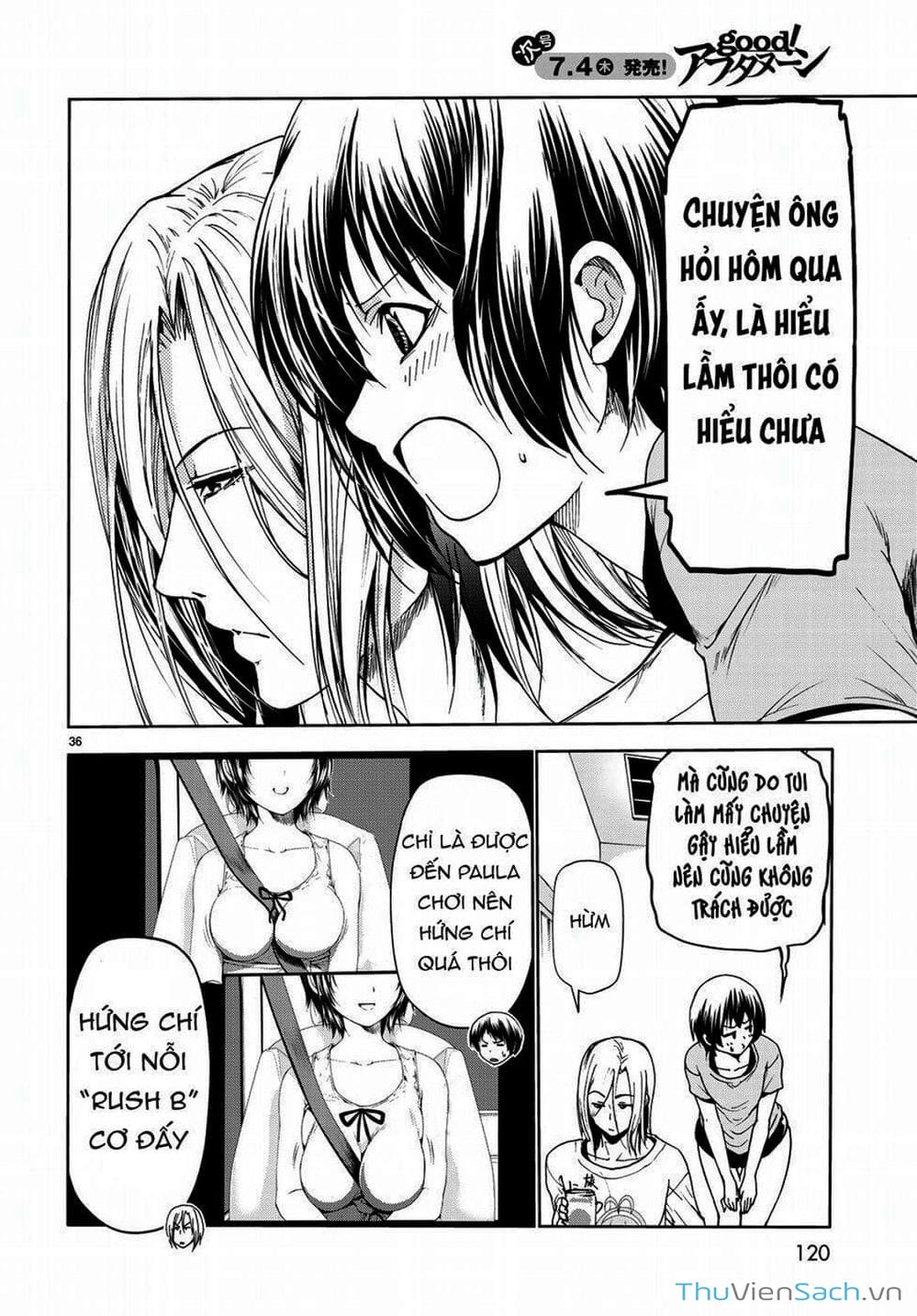 Truyện Tranh Cô Gái Thích Lặn - Grand Blue trang 3