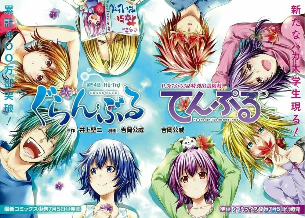 Truyện Tranh Cô Gái Thích Lặn - Grand Blue trang 3