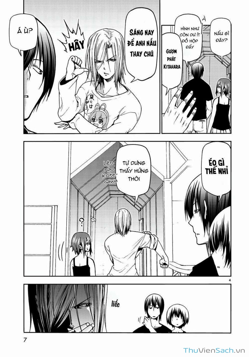 Truyện Tranh Cô Gái Thích Lặn - Grand Blue trang 3