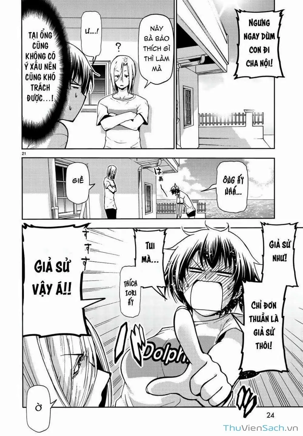 Truyện Tranh Cô Gái Thích Lặn - Grand Blue trang 3