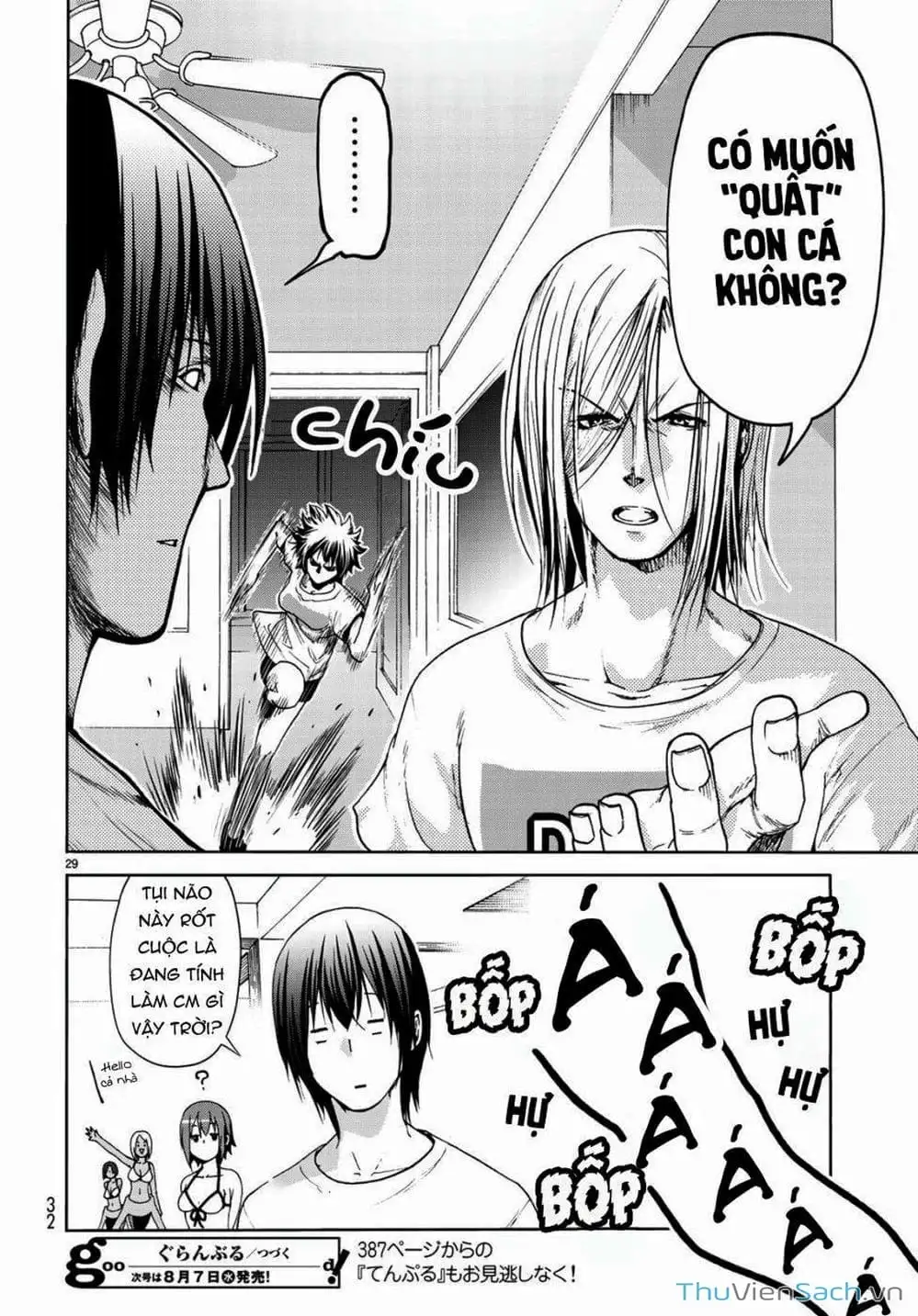 Truyện Tranh Cô Gái Thích Lặn - Grand Blue trang 3