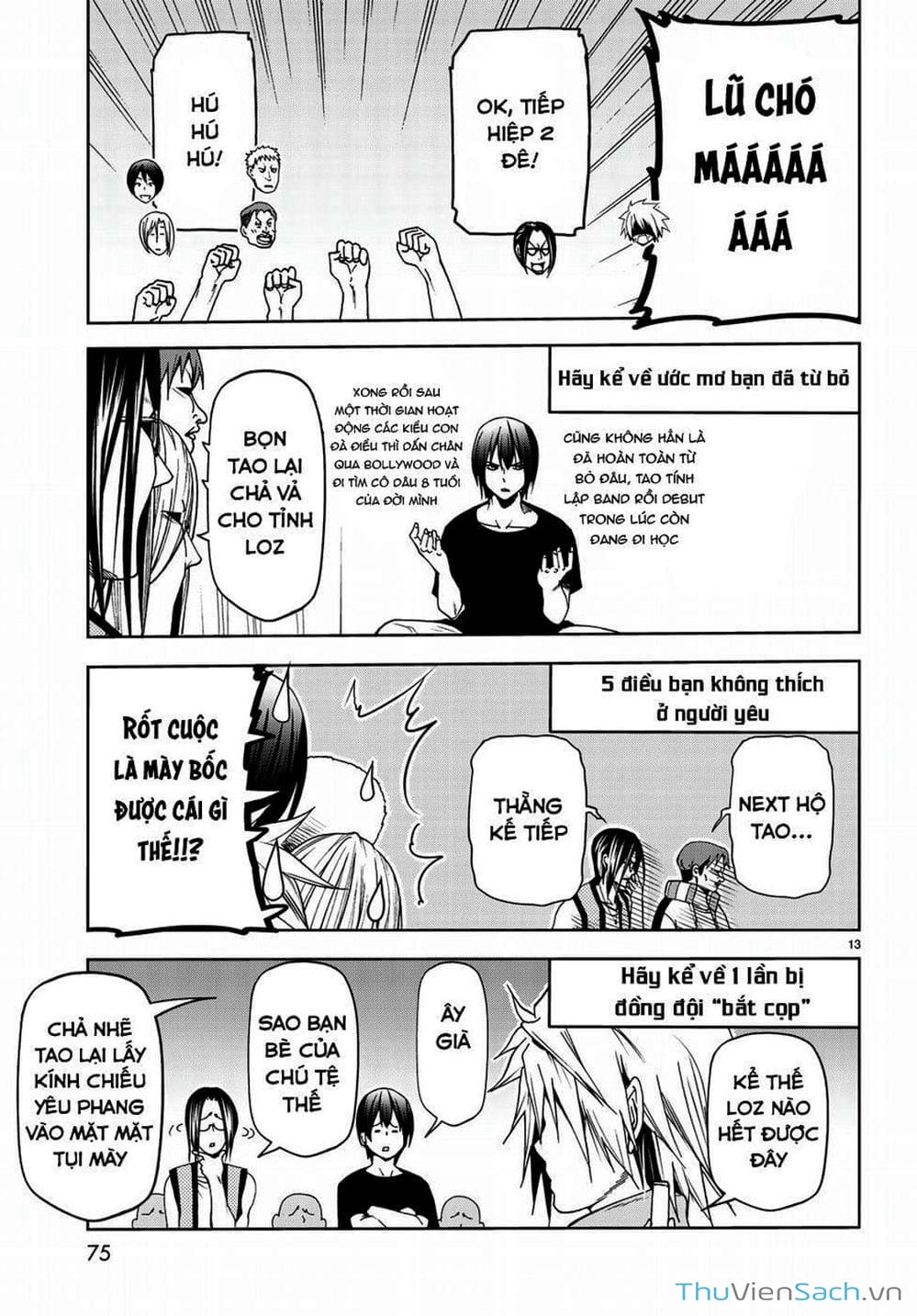 Truyện Tranh Cô Gái Thích Lặn - Grand Blue trang 3