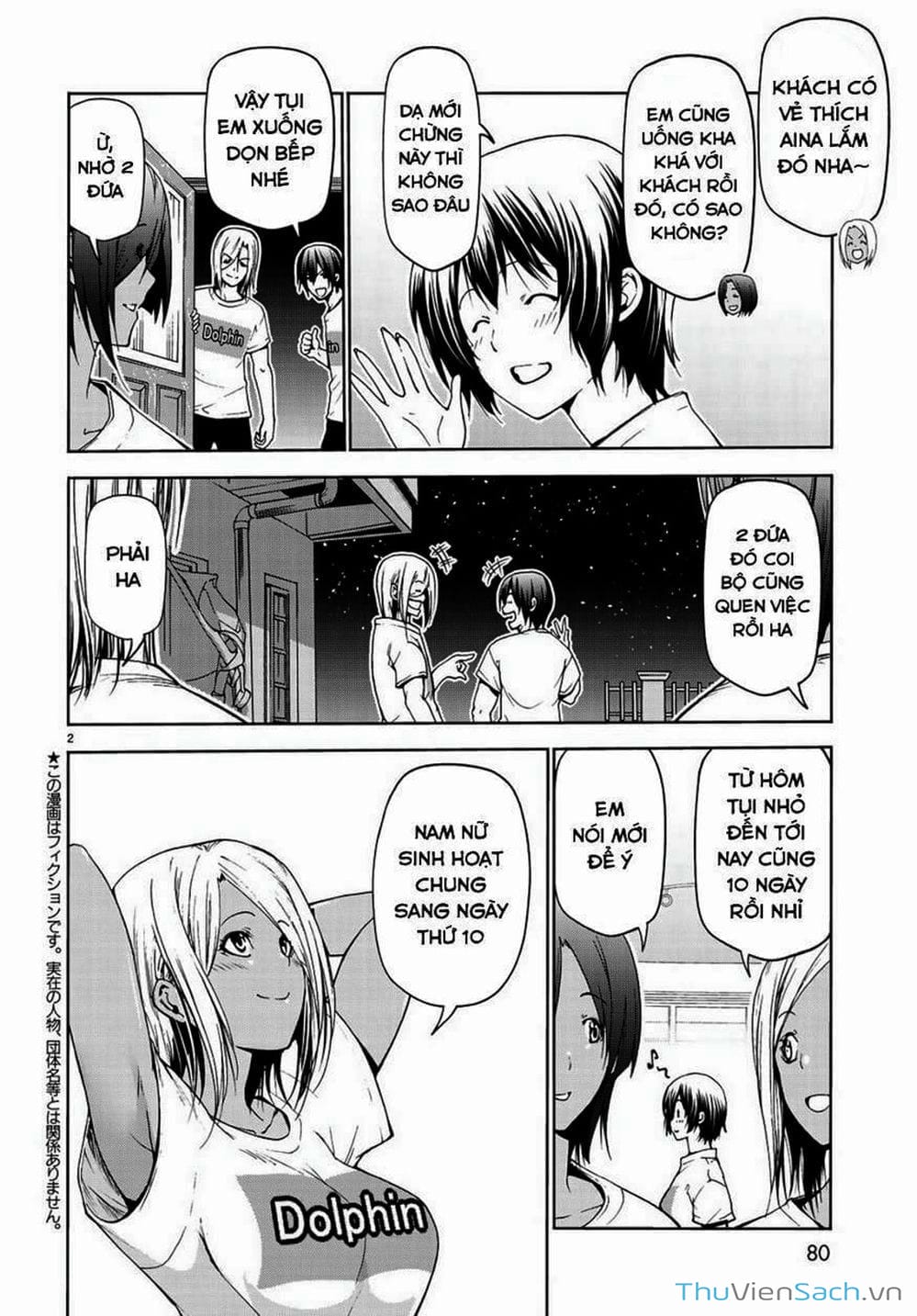 Truyện Tranh Cô Gái Thích Lặn - Grand Blue trang 3