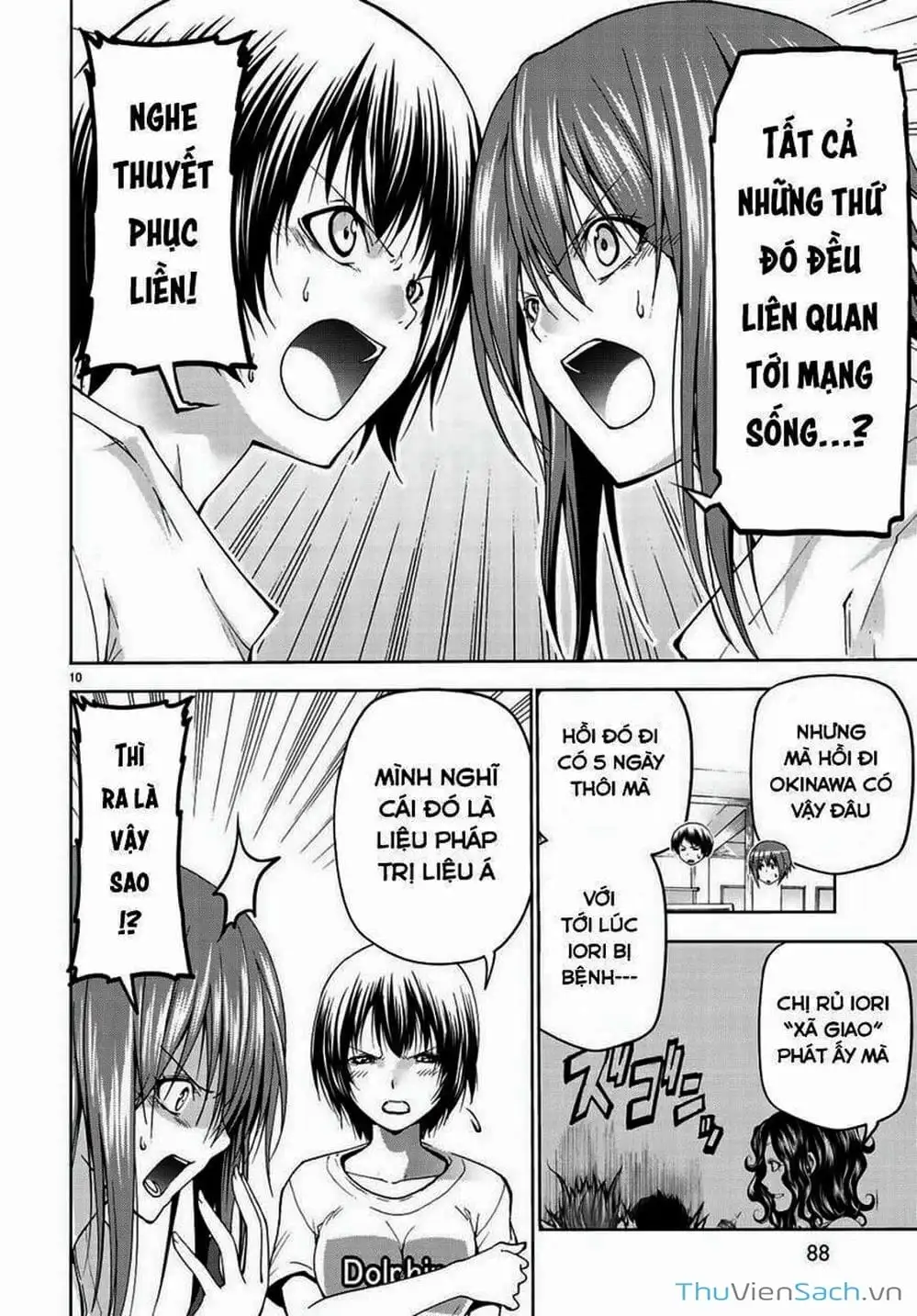 Truyện Tranh Cô Gái Thích Lặn - Grand Blue trang 3