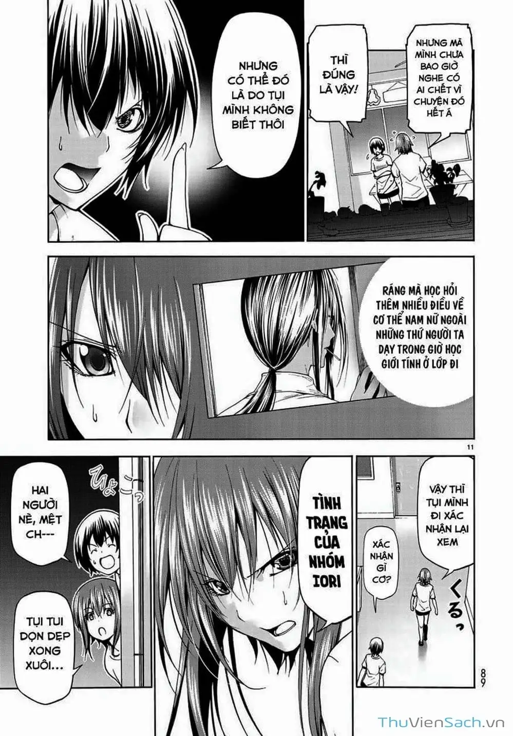 Truyện Tranh Cô Gái Thích Lặn - Grand Blue trang 3