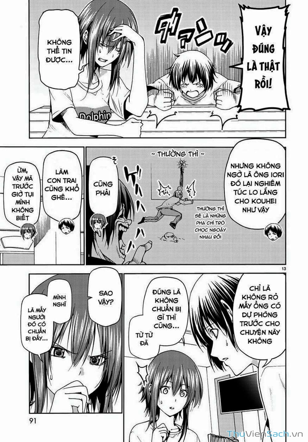 Truyện Tranh Cô Gái Thích Lặn - Grand Blue trang 3