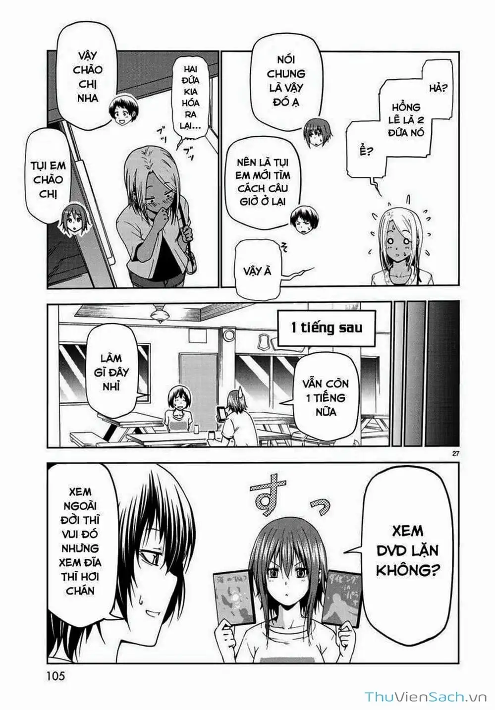 Truyện Tranh Cô Gái Thích Lặn - Grand Blue trang 3