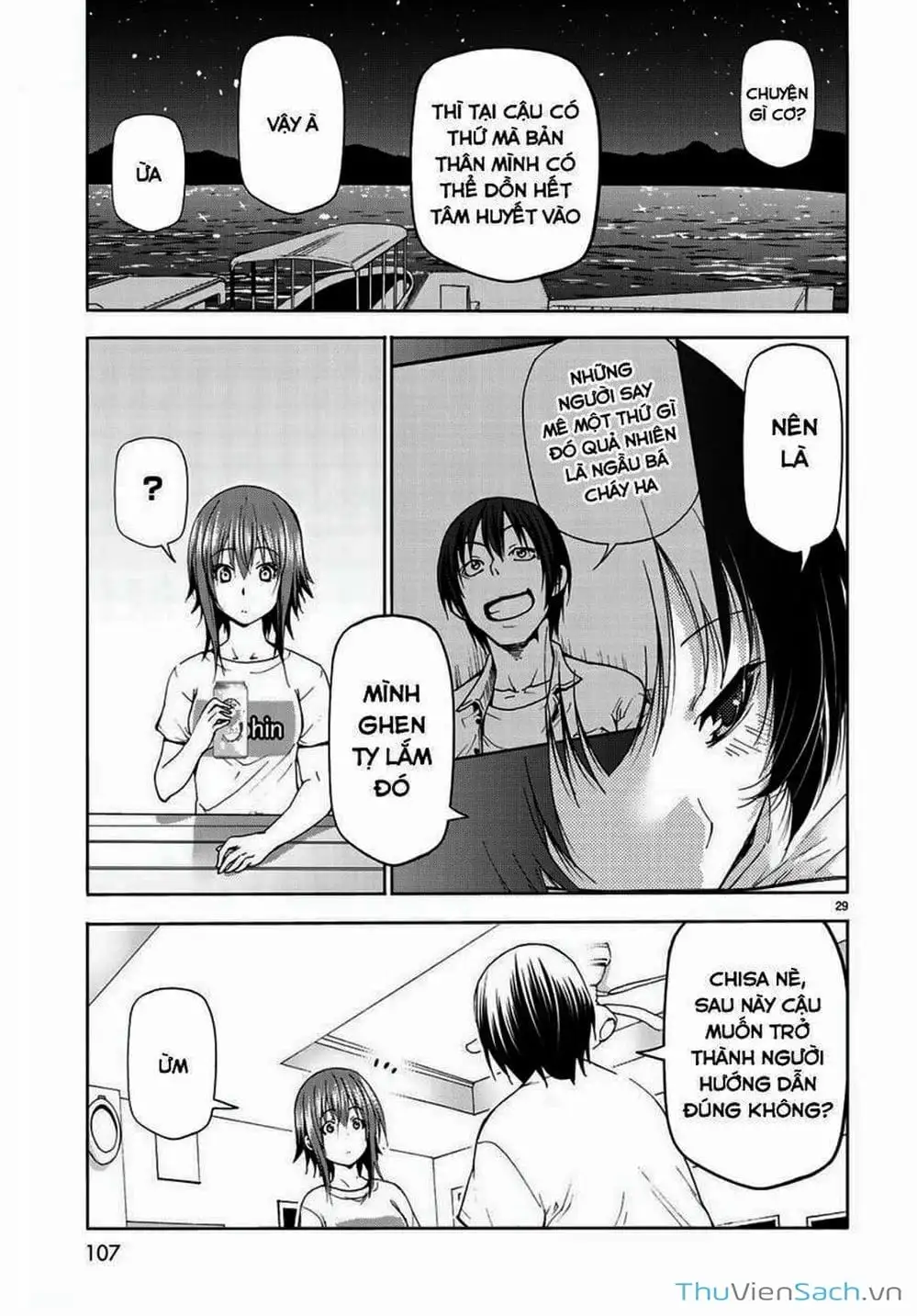 Truyện Tranh Cô Gái Thích Lặn - Grand Blue trang 3