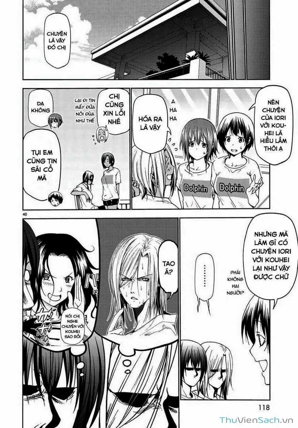 Truyện Tranh Cô Gái Thích Lặn - Grand Blue trang 3