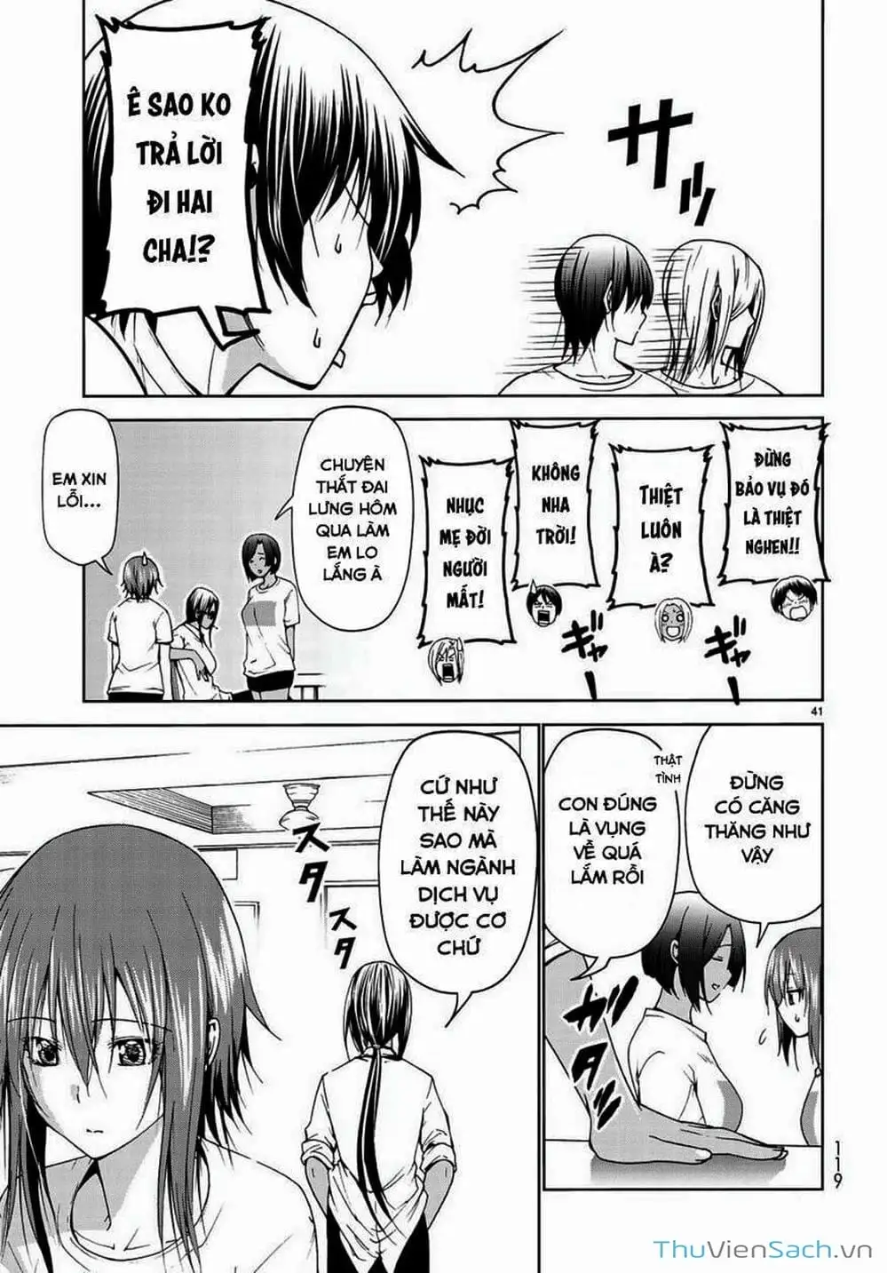 Truyện Tranh Cô Gái Thích Lặn - Grand Blue trang 3