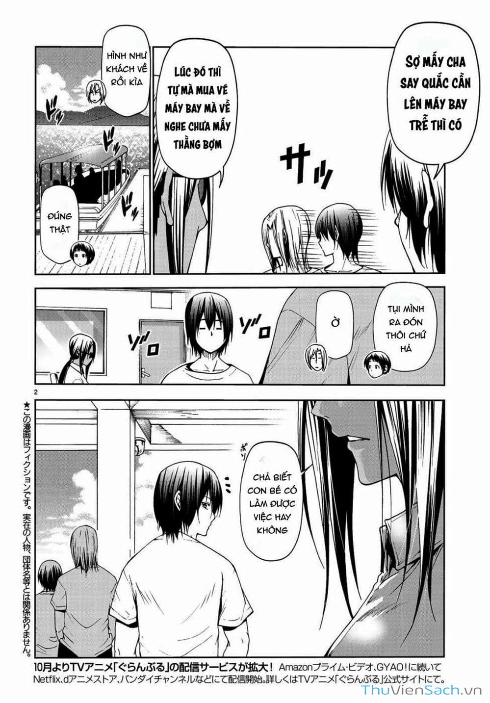 Truyện Tranh Cô Gái Thích Lặn - Grand Blue trang 3