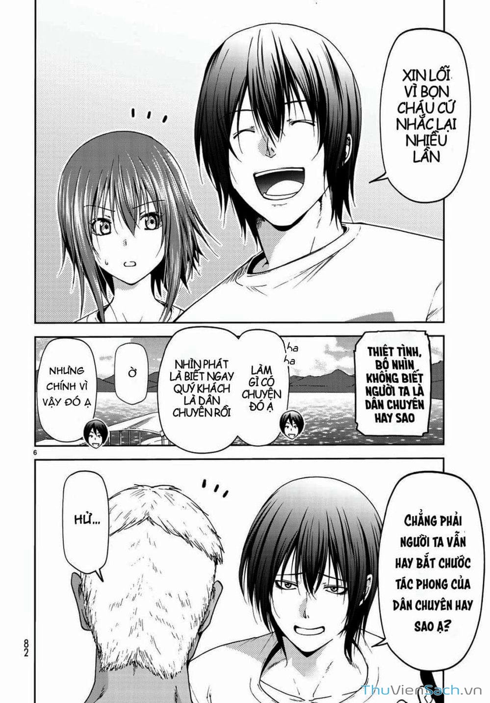 Truyện Tranh Cô Gái Thích Lặn - Grand Blue trang 3