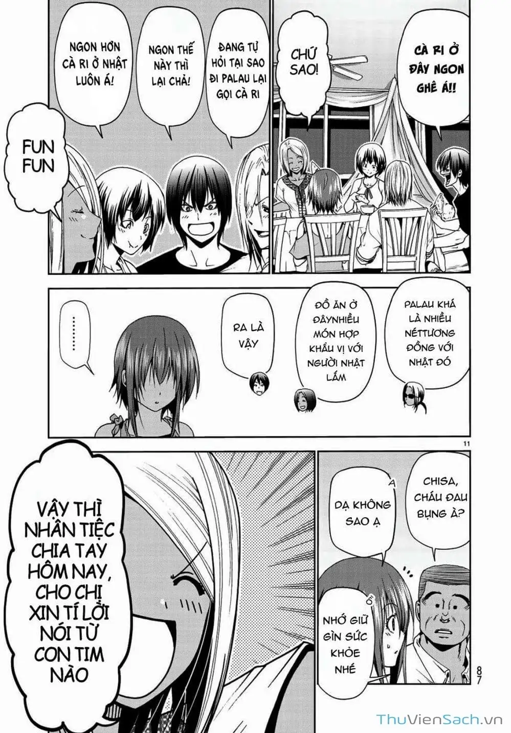 Truyện Tranh Cô Gái Thích Lặn - Grand Blue trang 3