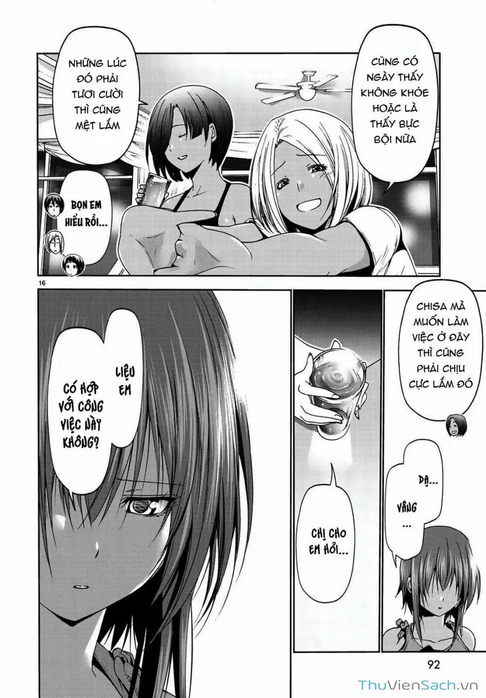 Truyện Tranh Cô Gái Thích Lặn - Grand Blue trang 3