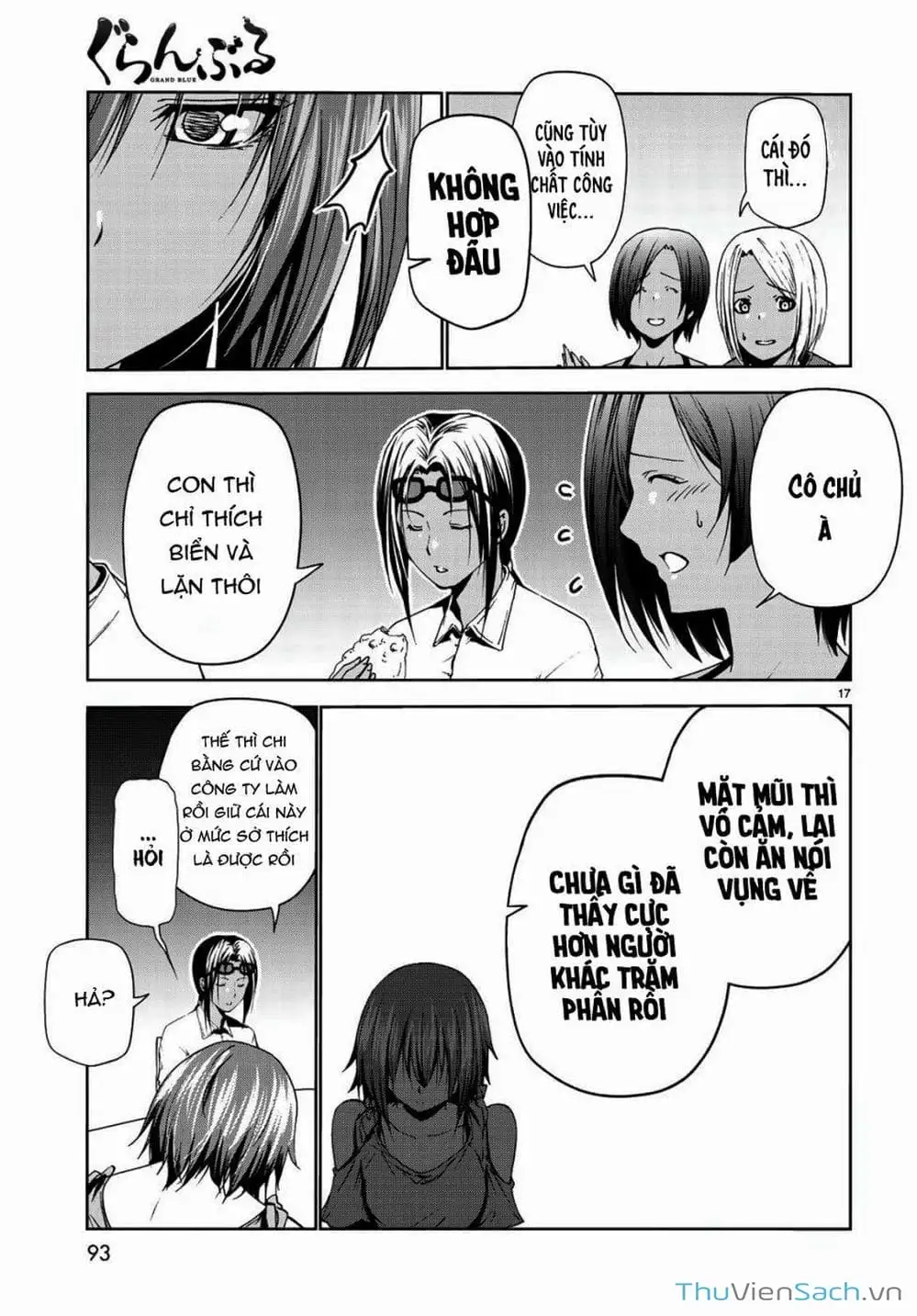 Truyện Tranh Cô Gái Thích Lặn - Grand Blue trang 3