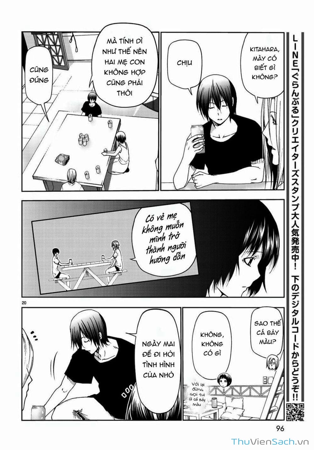 Truyện Tranh Cô Gái Thích Lặn - Grand Blue trang 3