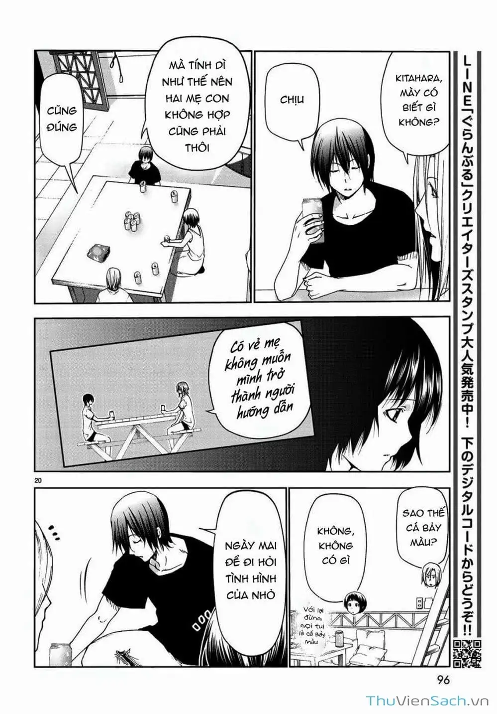 Truyện Tranh Cô Gái Thích Lặn - Grand Blue trang 3